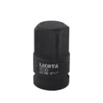 Преходник ударен F 3/4"- M 1" , CR-MO, Black, L 63 mm