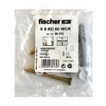Комплект за тоалетна чиния SRD FISHER, 8 x 60, хром