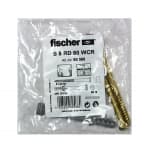 Комплект за тоалетна чиния SRD FISHER, 8 x 80, хром