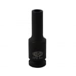 Вложка шестостенна ударна удължена 1/2", CR-MO, Black