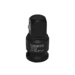 Преходник ударен F 3/8"- M 1/2" , CR-MO, Black, L 45 mm
