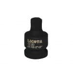 Преходник ударен F 1/2"- M 3/8" , CR-MO, Black, L 45 mm