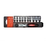 Комплект тресчотка с вложки 1/4", TK-049, 11 части