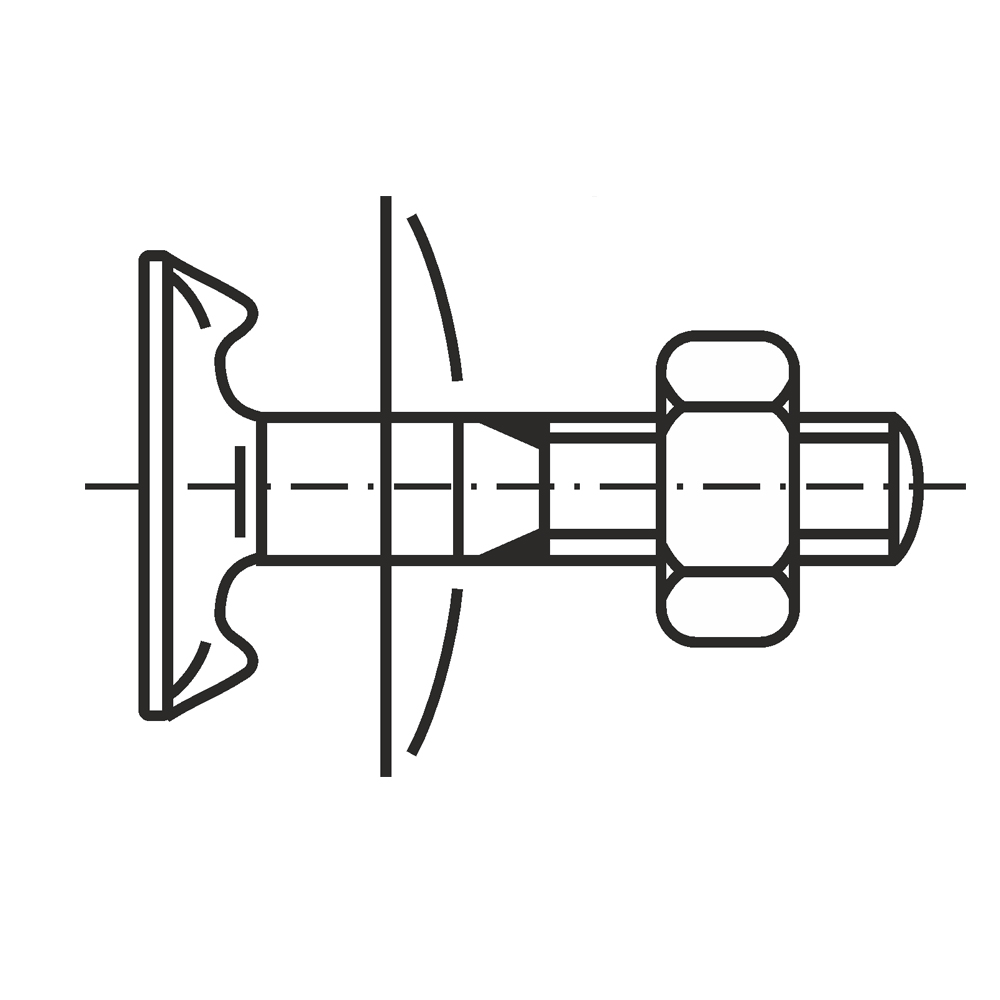 DIN 15237SS, Belting bolts (Elevator bolts) ITT Bulgaria OOD