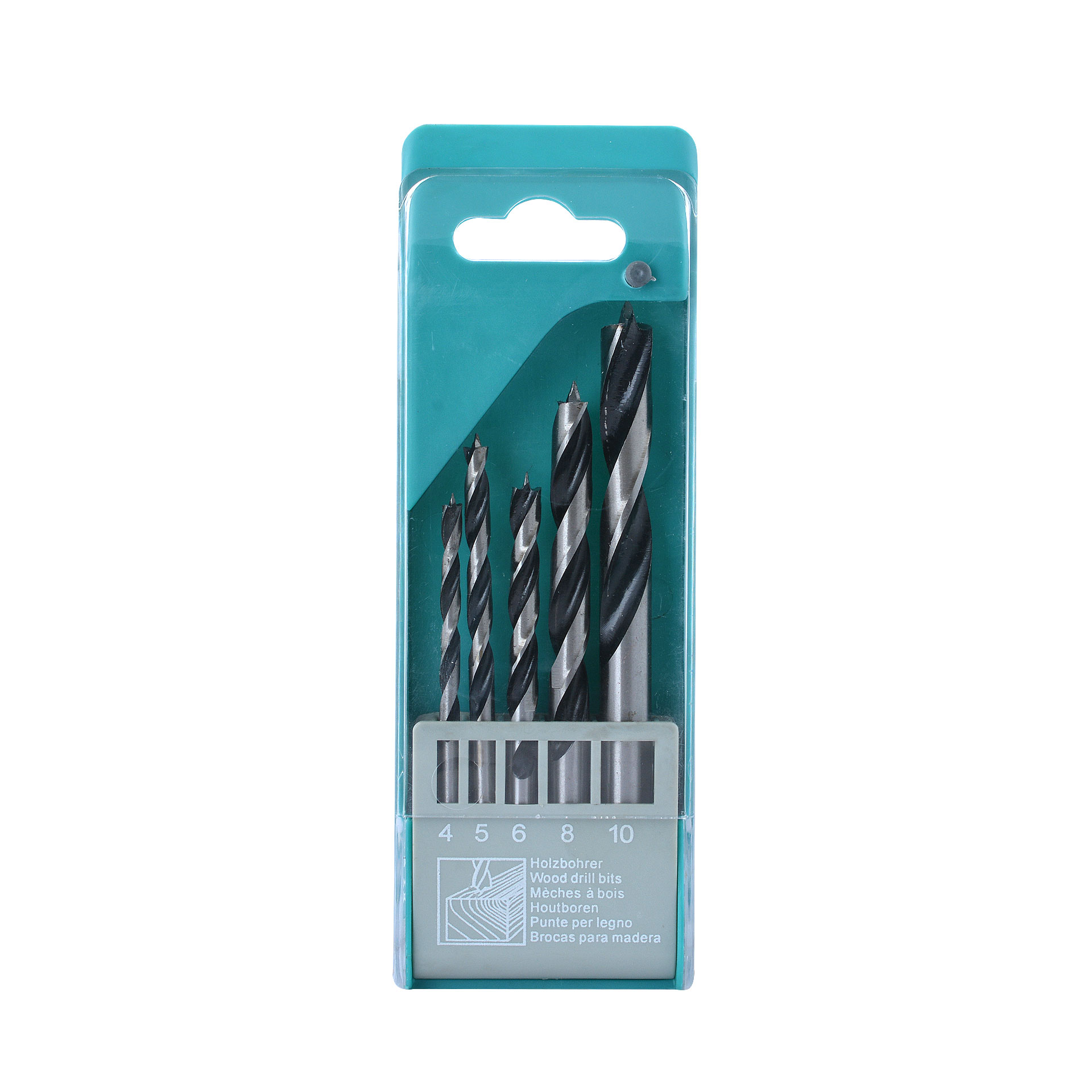 Комплект свредла за дърво, 5 ч. (ф4-ф10) | ИТТ България ЕООД