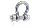 Bow shackle with fastening bolt, forged A4