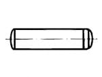 Parallel pins hardened