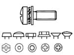 Screw and washer assemblies (Sems)  
