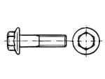 Hexagonal flange bolts  