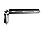 Hexagon socket screw keys  