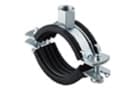 Hinged pipe clamp FRS