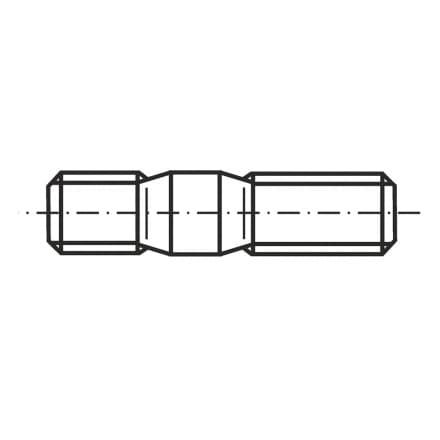 DIN 938-SS   Шпилка с дължина