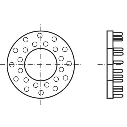 DIN 1052   Шайба свързваща за