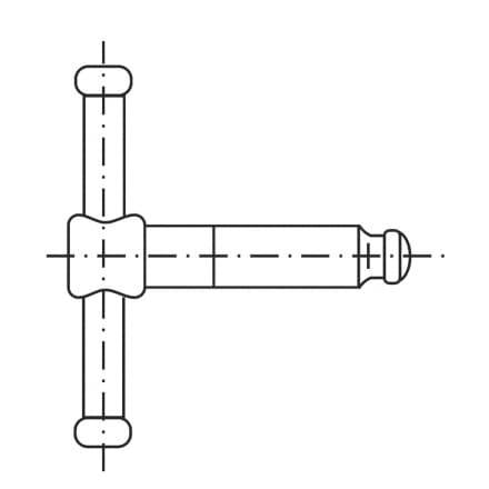 DIN 6306-SS Винт с върток с ог