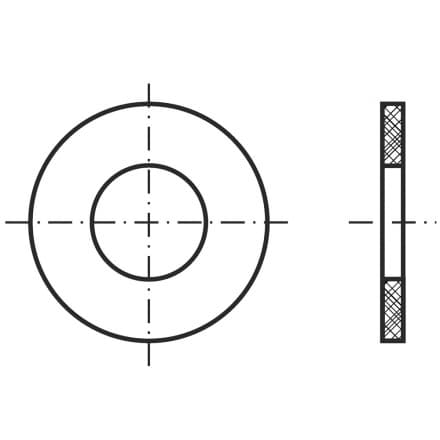 DIN 433-1-SS   Подложна шайба