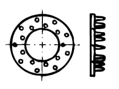 DIN 1052-SS   Saiba unilateral