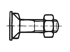 DIN 11014   Flat countersunk h