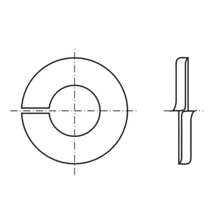 DIN 127   Шайба пружинна