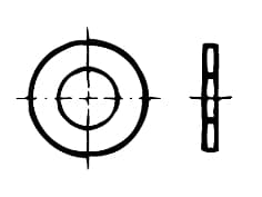 DIN 1440   Шайба подложна за д