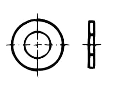 DIN 1441   Шайба подложна за д
