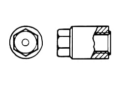 DIN 2510 Hexagon nuts for stud