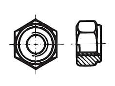 DIN 2510 NF Hexagon nuts for s