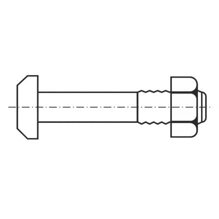 DIN 261   Болт – Т образен с г