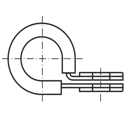 DIN 3016   Скоба за прикрепяне
