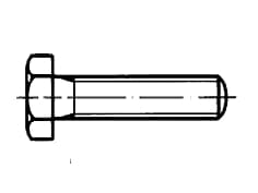 DIN 34810   Plastic hex head b