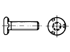 DIN 34817   Weld screws  