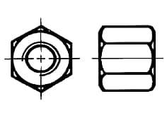 DIN 3872   Гайка усилена  
