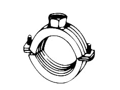 DIN 4109   Скоба за тръби с га
