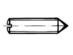 DIN 553-SS   Stift filetat cre