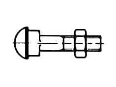 DIN 5903-1   Болт декоративен 