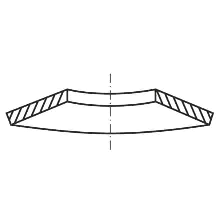 DIN 6796   Тарелчата пружинна