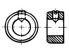 DIN 703   Пръстен ограничителе
