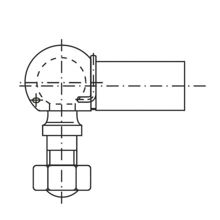 DIN 71803   Ябълковиден болт з