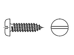 DIN 7971С   Винт цилиндрична л