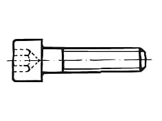 DIN 912-SS   Surub cu cap cili