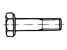 DIN 931-SS   Surub cap hexagon