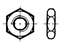 DIN 936-SS   Hexagon jam nuts 