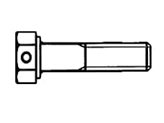 DIN 962   Шестостенен болт,  ч