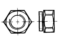 DIN 980V-SS   Prevailing torqu