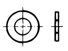 DIN 988-SS   Shim washers  
