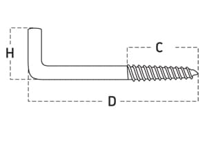 HL 4   Square Hooks