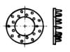 DIN 1052-SS   Saiba unilateral