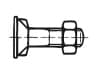 DIN 11014   Flat countersunk h