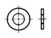 DIN 34813   Шайба от пластмаса