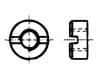 DIN 546   Гайка цилиндрична с 