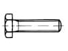 DIN 558   Болт с шестостенна г